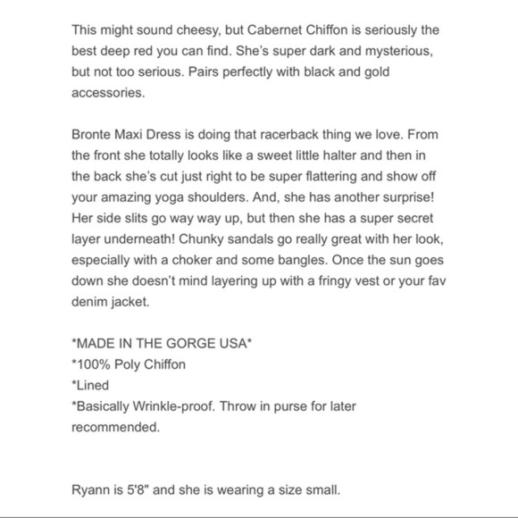 Show Me Your Mumu l Bronte Maxi Dress size small New - Picture 4 of 6